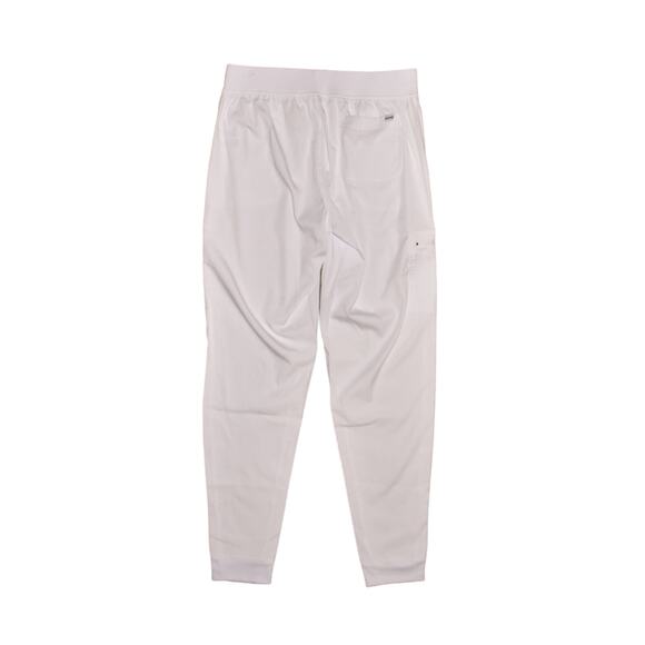 ADAR NEW $40 Pro Scrub Ultimate Yoga‎ Jogger Pant White Medium Tall - Picture 2 of 4